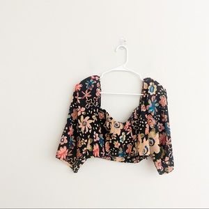 Wilfred Floral Crop Top